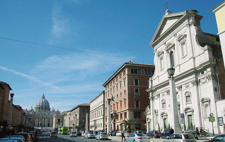 Il Viaggio di Michel Camillo per Roma. Oggi , domenica 24 aprile, alla Traspontina. Mèta per credenti e non&nbsp;credenti