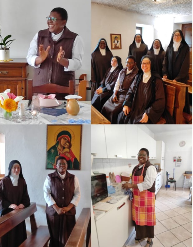 #storiedivita.                 Festa al Mater Carmeli di Biella Chiavazza per l’arrivo di Amarachi Veronica&nbsp;Ukachi.
