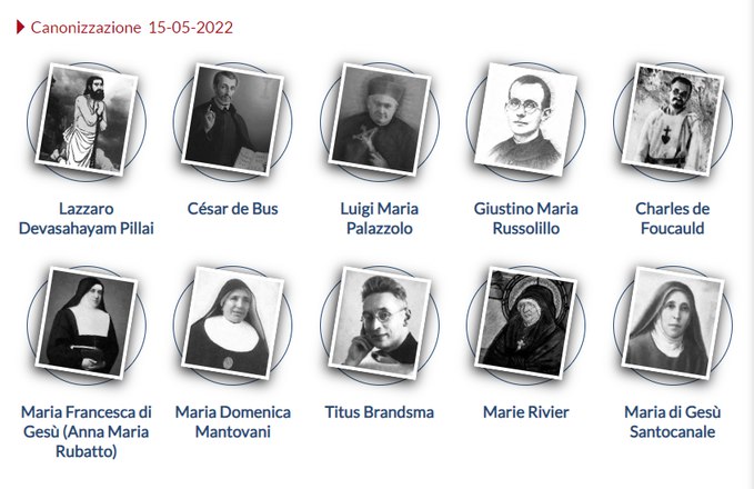 #spiritualità: 10 nuovi santi per la Chiesa&nbsp;Cattolica