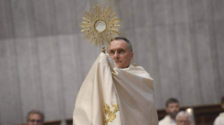 Il 16 giugno diversi i fedeli cattolici che hanno partecipato alle celebrazioni eucaristiche del Corpus&nbsp;Domini.