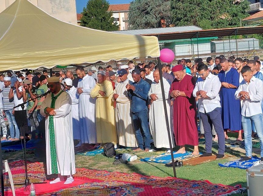 Grande festa per il Centro Culturale Islamico Al-Huda di Biella al Campo Sportivo del Villaggio La&nbsp;Marmora