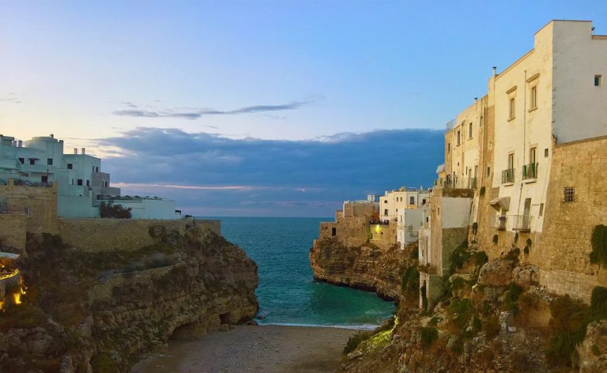 #storiaeturismo. Il Viaggio di Vida Vialardi in Polignano a Mare in&nbsp;Puglia.