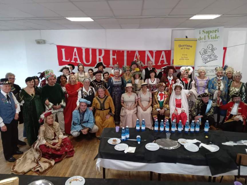 Grande Partecipazione a Borriana ( Piemonte) per la nascita della nuova Associazione storica . Presenti anche Giplin &&nbsp;Catlina.