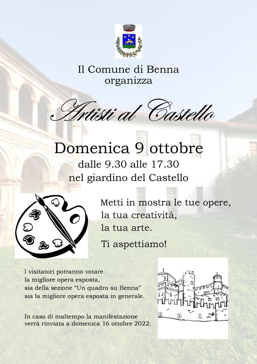 Clamoroso! Rinviata manifestazione Artisti al&nbsp;Castello.