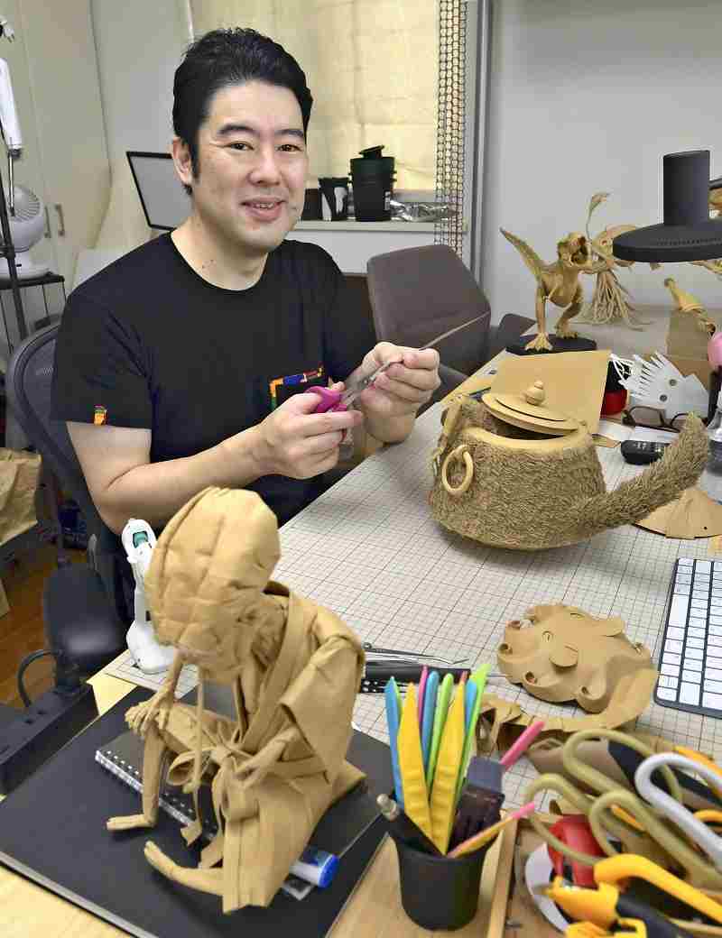 Masaki Odaka e l’arte giapponese fatta con il&nbsp;cartone.
