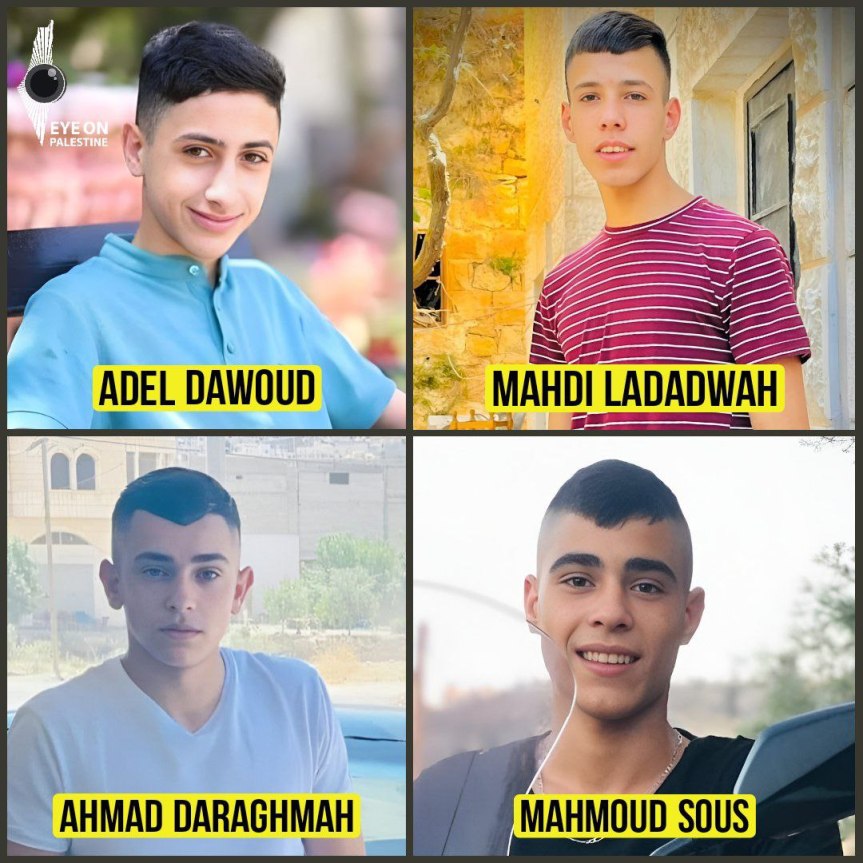 Uccisi 4 giovani palestinesi a&nbsp;Israele.