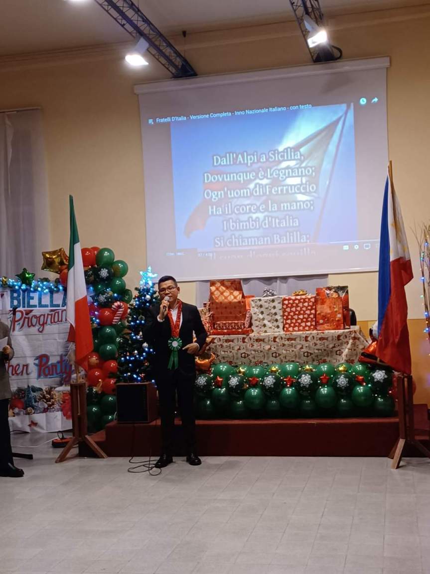 Gli auguri del Presidente della FILCOM BIELLA Elmer De Guzman a&nbsp;contgnews