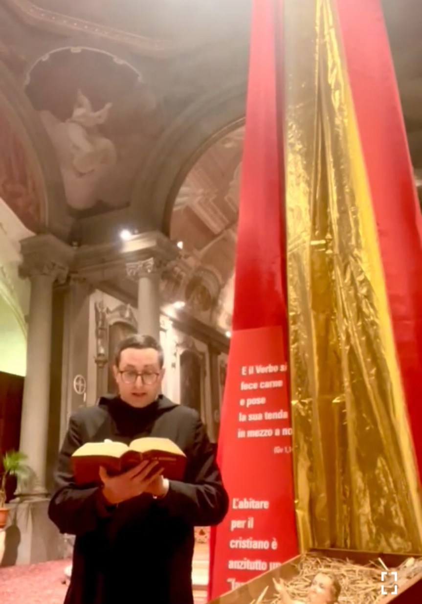 Buon anno da Andrea Benedetto Ferri Osb per tutti&nbsp;voi