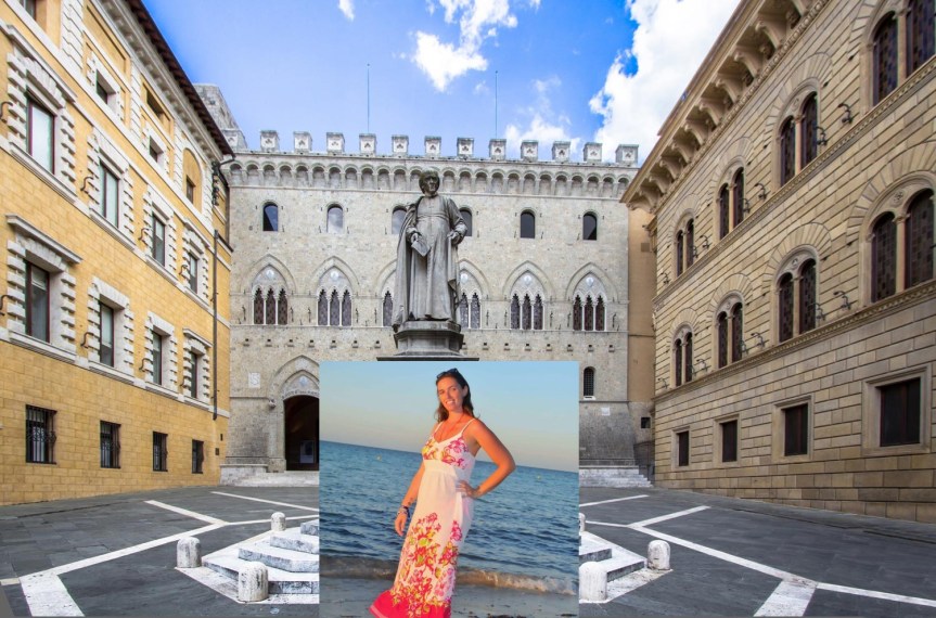 #storiaditalia.  A Siena con la nostra Vida Vialardi conosciamo personaggi storici e&nbsp;religiosi