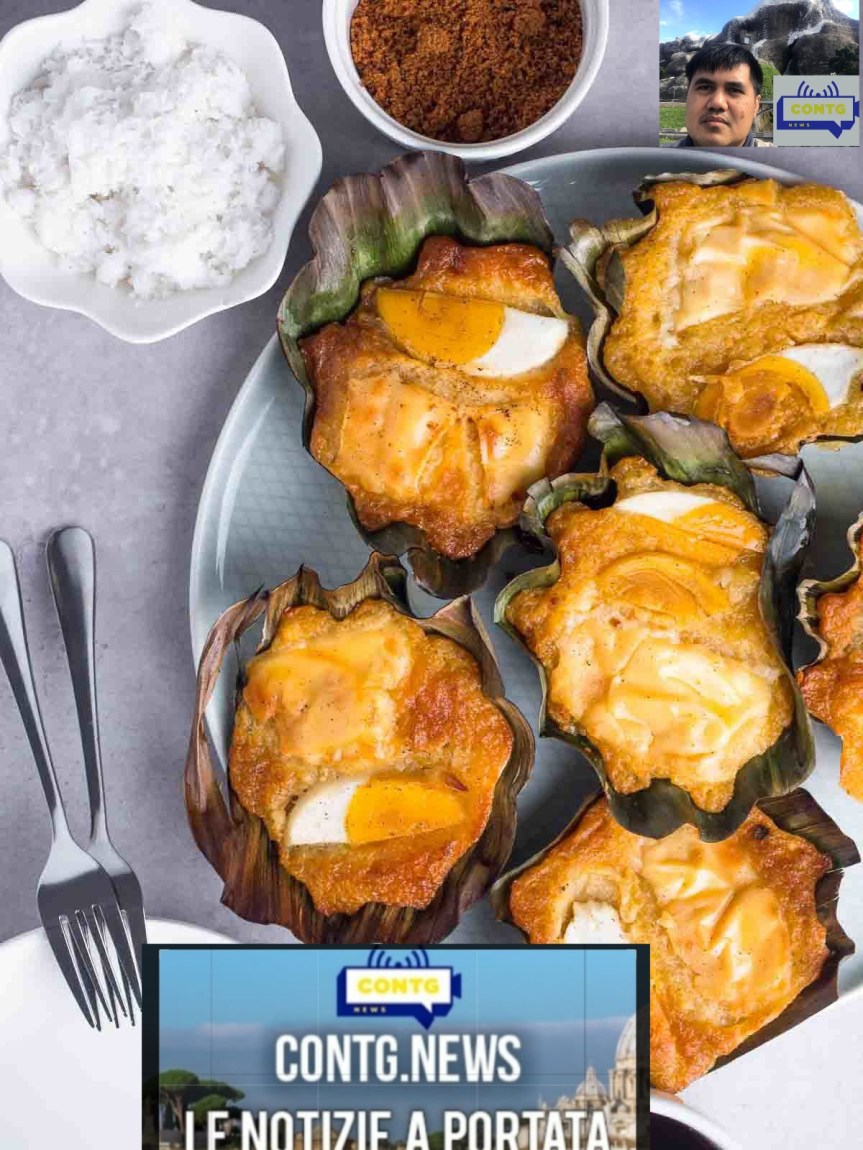 #diariofilippino.  Il viaggio culinario di Benjie Baclig presenta il bibingka especial. Che cos’è? Leggiamo un po. Traslate english and&nbsp;filipino