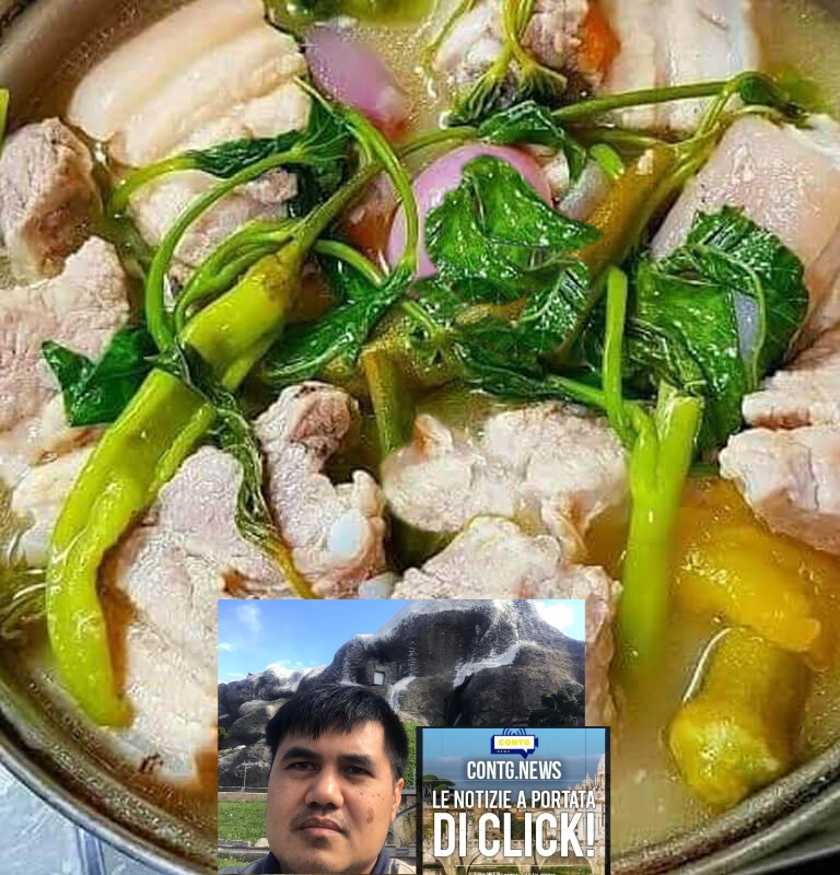 #diariofilippino. Benjie Baclig ci presenta il Sinigang. traslate english/&nbsp;filippino