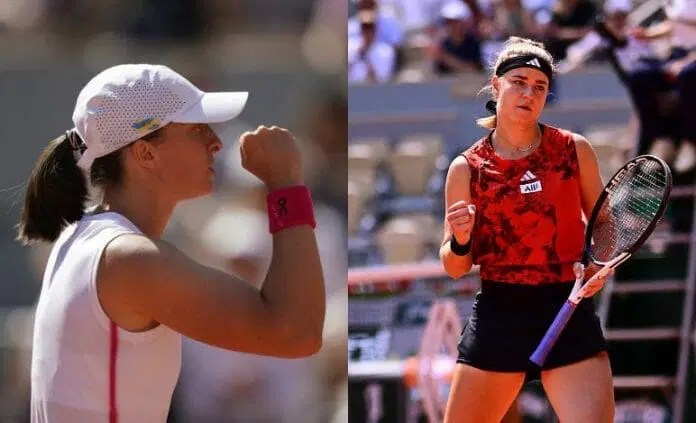 ROLAND GARROS: la finale femminile si disputerà tra Muchova e&nbsp;Swiatek.