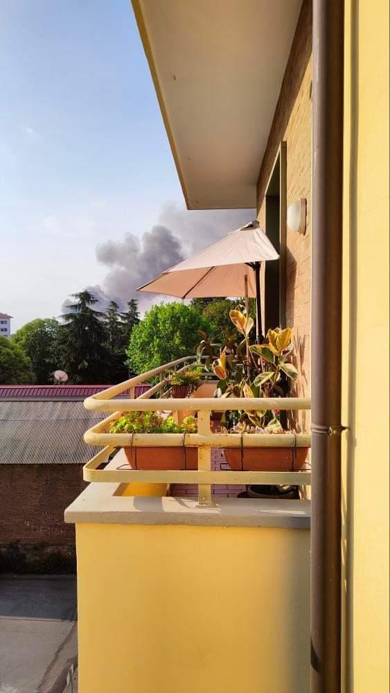 Ultima ora. Incendio al Gardenville di&nbsp;Biella