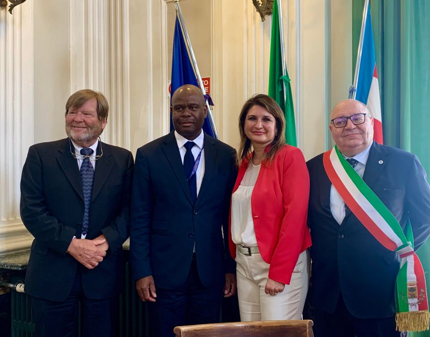 #Agorà# l’ambasciatore della Namibia a&nbsp;Biella.