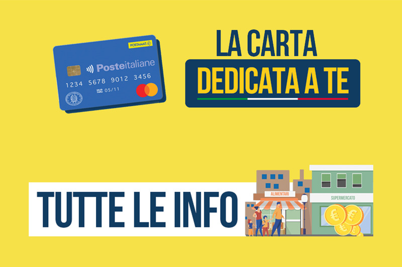 Iniziata la distribuzione della Social Card Dedicata a TeSono necessari più requisiti per poter ottenere il&nbsp;contributo