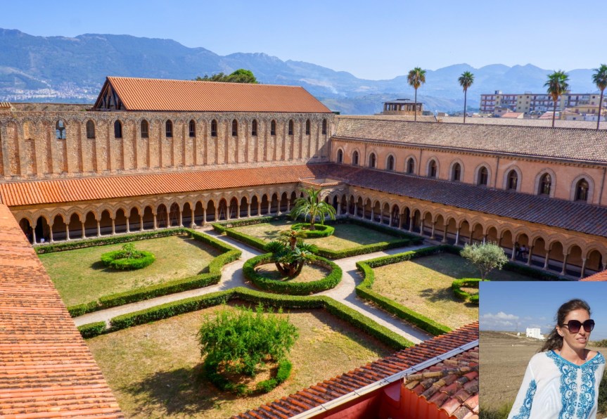 #storia&viaggi# Oggi a Monreale con la nostra Vivi&nbsp;Vialardi