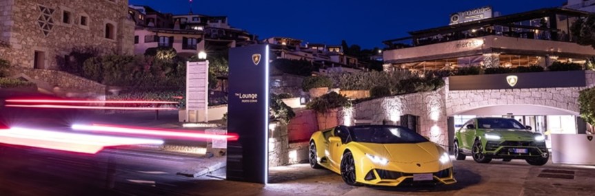 APPASSIONATI DI MOTORI? TUTTI A PORTOCERVO PER LA NUOVA LAMBORGHINI&nbsp;LOUNGE.