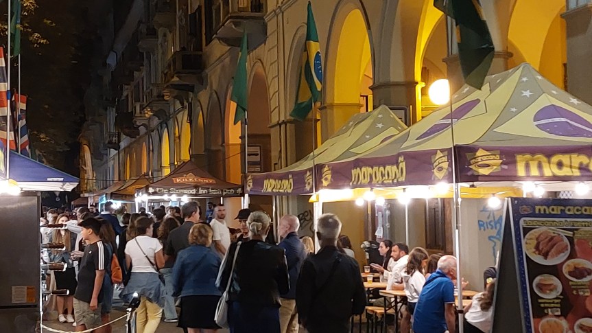 Ricominciato il Mercato Europeo a Biella.  Durerà fino a domenica 10&nbsp;settembre