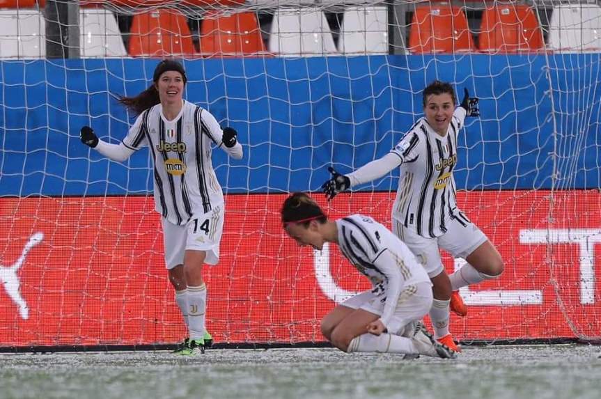 La Juventus Women a&nbsp;Biella.