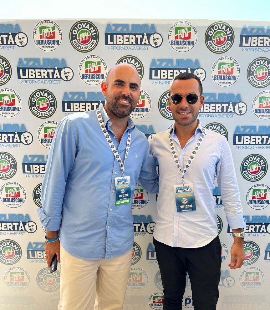 I GIOVANI DI FORZA ITALIA IN CONGRESSO A GAETA . PER NOI LE PAROLE DEL CONSIGLIERE COMUNALE E PROVINCIALE DI FORZA ITALIA EDOARDO&nbsp;MAIOLATESI