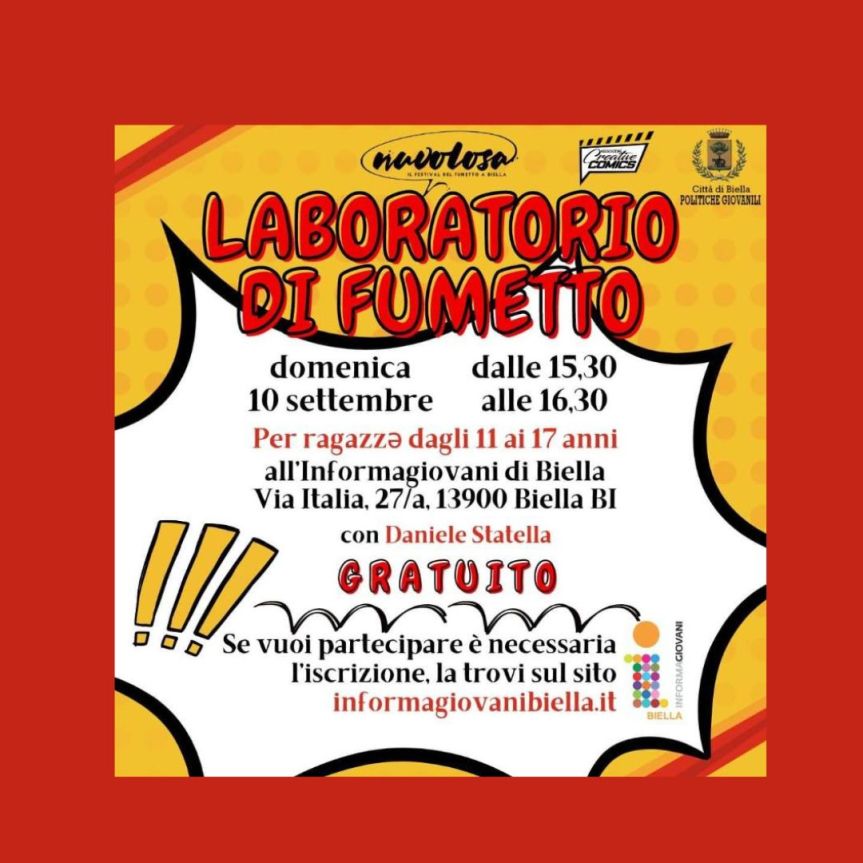 Il festival del fumetto a&nbsp;Biella.