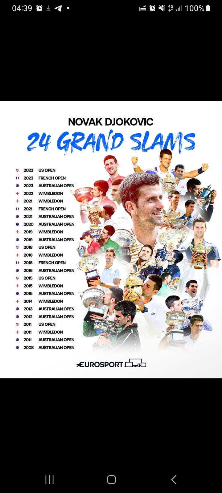 Djokovic: come te nessuno mai. Trionfo allo US Open, 24esimo&nbsp;Slam.