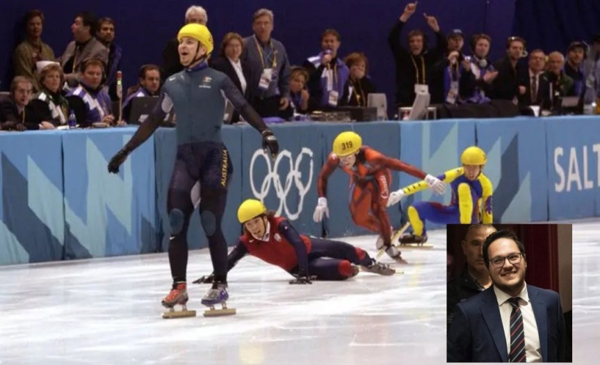 Ritratti Sportivi di Stefano Villa: STEVEN BRADBURY E L’ORO ALLO&nbsp;STOICISMO