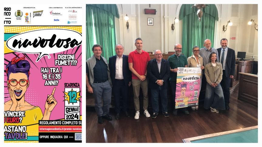 BESSONE- CORRADINO HANNO DATO IL VIA AL FESTIVAL DEL&nbsp;FUMETTO