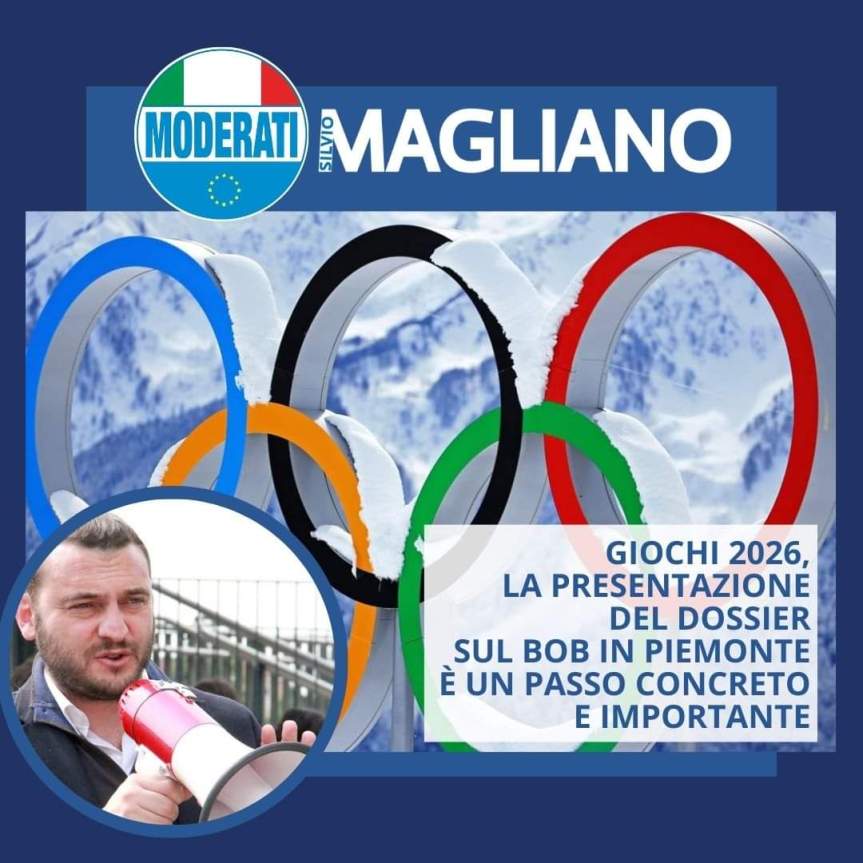 PIEMONTE- OSPITERÀ LE GARE DI BOB DI MILANO-CORTINA 2026? CE NE PARLA IL CONSIGLIERE REGIONALE SILVIO&nbsp;MAGLIANO