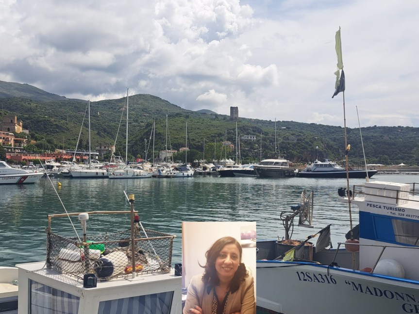 #viaggi# La nostra lettrice e avvocato Roberta Mania a Marina di&nbsp;Camerota