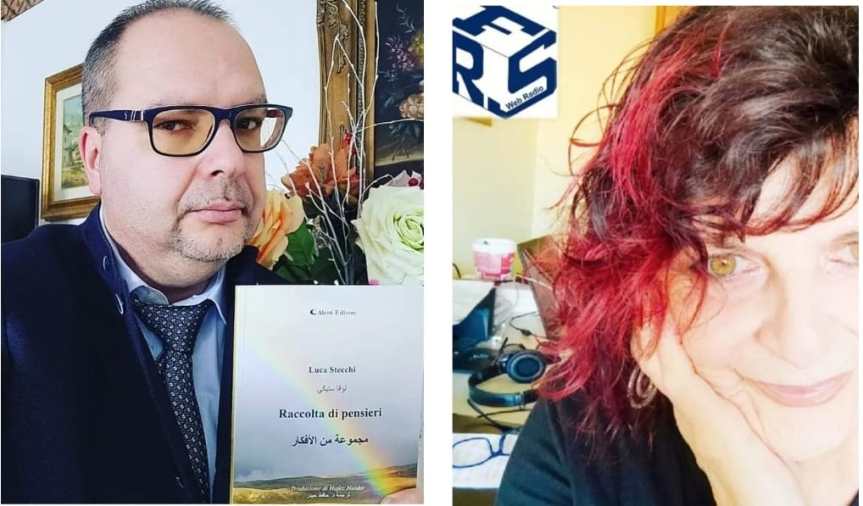 Il poeta e scrittore Stecchi fa il pieno di ascolti a  Radio free station. Orgoglio del&nbsp;Biellese.