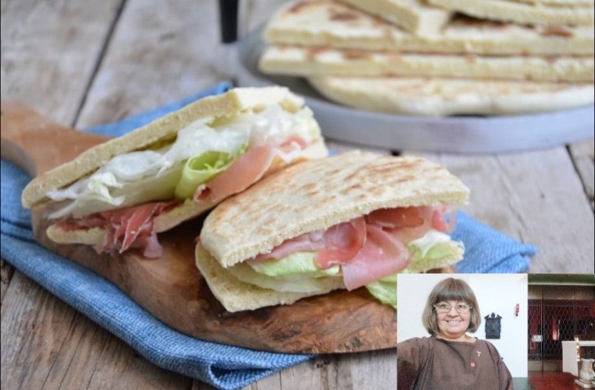 #cucina# Elena Fornara cucina ad Assisi la Torta  al Testo. Ecco come la fa&nbsp;!