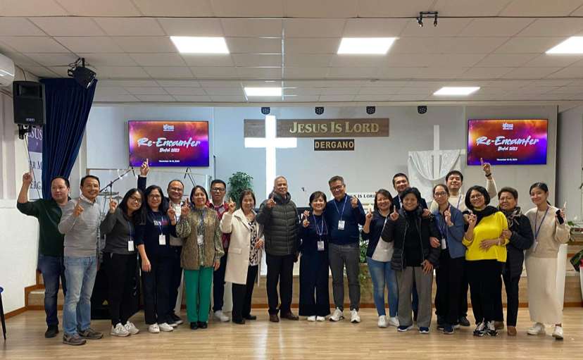 #spiritual# La Jesus is Lord con 113 delegati ha condotto il Re-Encounter. Foto di sist&nbsp;Jean