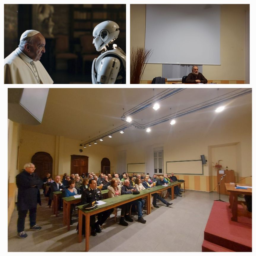 UN MONDO A INTELLIGENZA ARTIFICIALE CE NE HA PARLATO DON CARLO DEZZUTO IERI AL CONVEGNO ORGANIZZATO DALL’ UNIONE CRISTIANA IMPRENDITORI&nbsp;DIRIGENTI