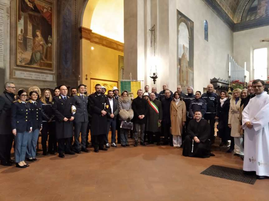 IL TEMPIO CIVICO DI SAN SEBASTIANO HA FESTEGGIATO IL SUO PATRONO CON IL COMANDO DELLA POLIZIA MUNICIPALE DELLA CITTÀ DI&nbsp;BIELLA