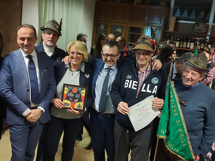 Gli Alpini in Festa hanno accolto il Presidente della Regione Piemonte Alberto&nbsp;Cirio