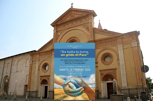 #attualità #È ORA DI DIRE BASTA! UNITI PER LA PACE CONTRO TUTTE LE GUERRE. AL TEMPIO CIVICO DELLA CITTÀ DI BIELLA BASILICA FRANCESCANA DI SAN SEBASTIANO IL SECONDO ANNIVERSARIO DELLA GUERRA TRA UCRAINA &&nbsp;RUSSIA