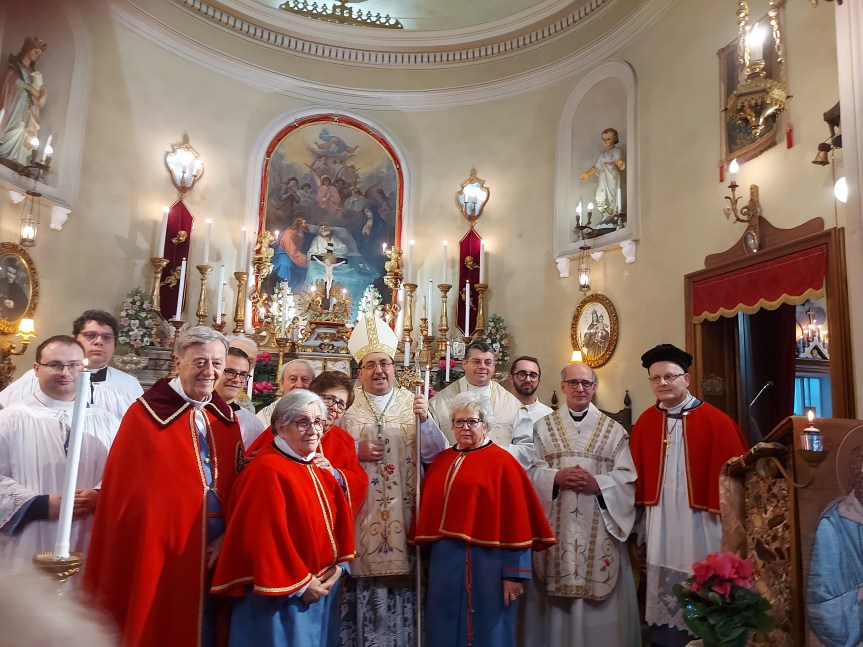 La Chiesetta di San Giuseppe di Biella festeggia il suo Patrono con il Vescovo di Biella monsignor Roberto&nbsp;Farinella