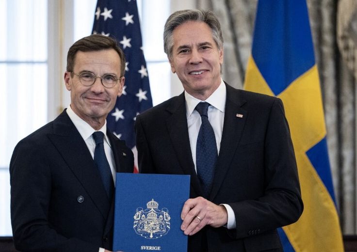 La Svezia nella Nato. Lunedì l’alza&nbsp;bandiera