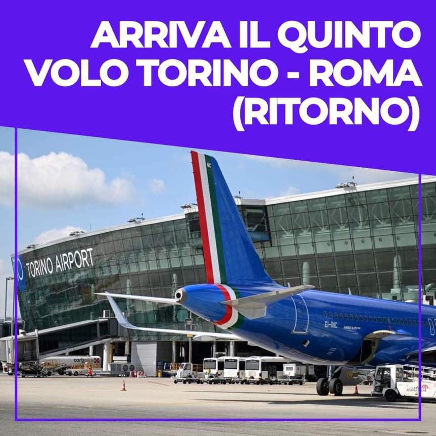 Grande successo per il Piemonte . Da giugno 10 le frequenze di ITA&nbsp;Airways