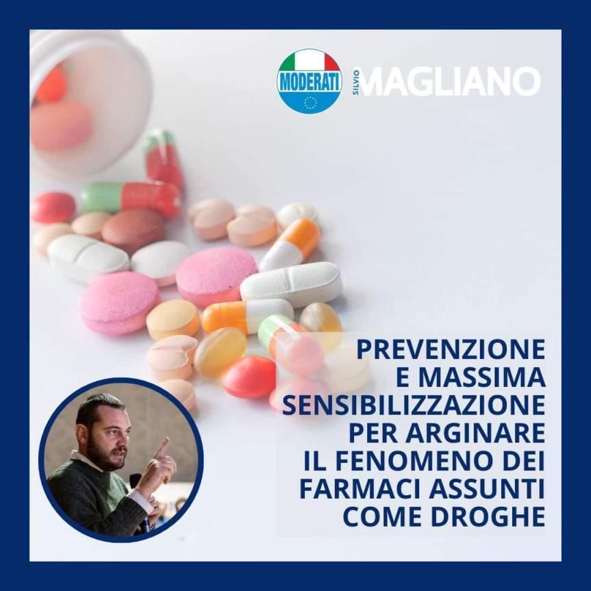 Prevenzione e massima sensibilizzazione per arginare il fenomeno dei farmaci assunti come droghe. Le  parole del consigliere regionale Silvio&nbsp;Magliano