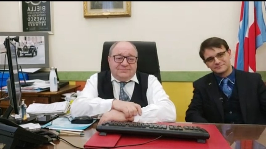 Gli Auguri di Buona Pasqua del Sindaco della Città di Biella Claudio&nbsp;Corradino