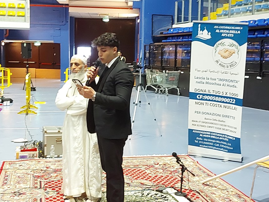 Grande partecipazione alla Festa dell’Eid Mubarak,  Festa di Fine Ramadan per la comunità islamica di&nbsp;Biella