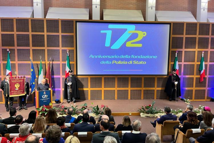 La Polizia di Stato ha festeggiato il 172° anniversario di&nbsp;fondazione