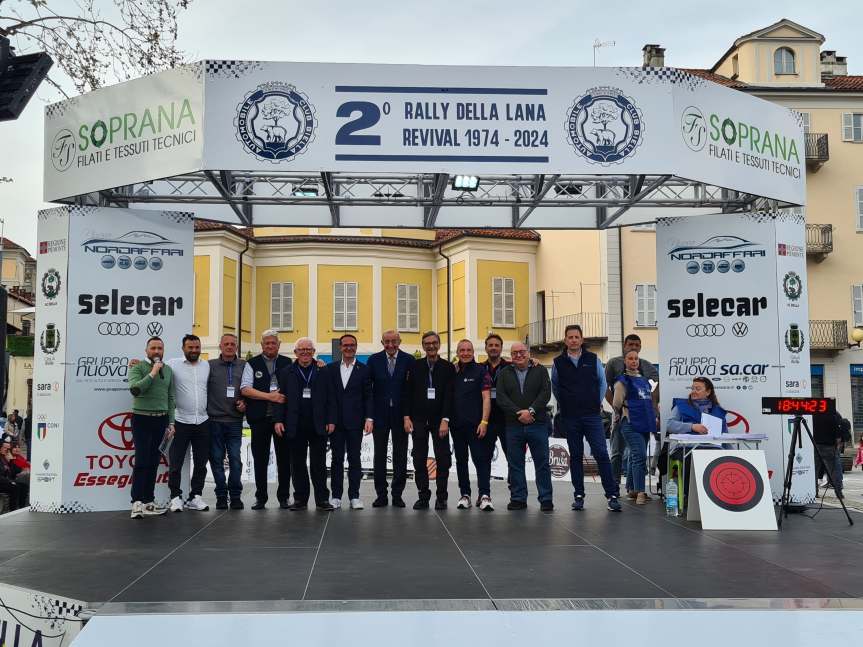 Grande partecipazione al Rally Storico della Lana di&nbsp;Biella