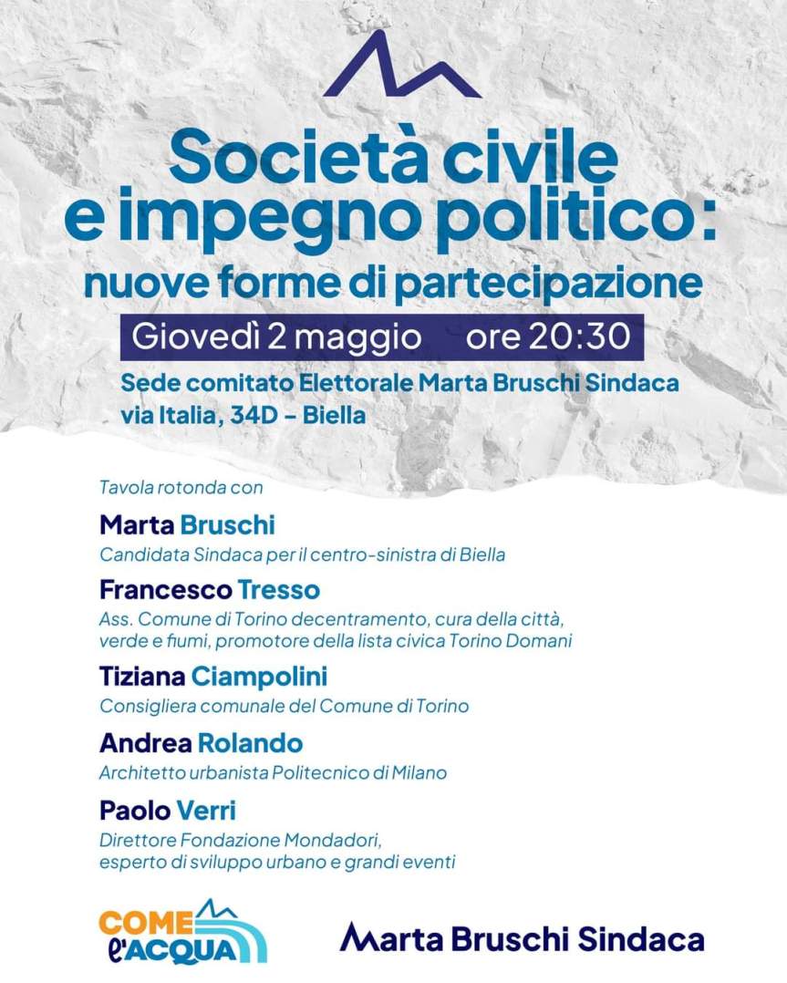 Comunicato stampa della città di domani&nbsp;.