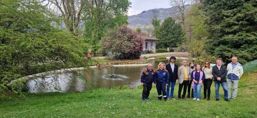 Inaugurato il nuovo laghetto della&nbsp;Burcina.