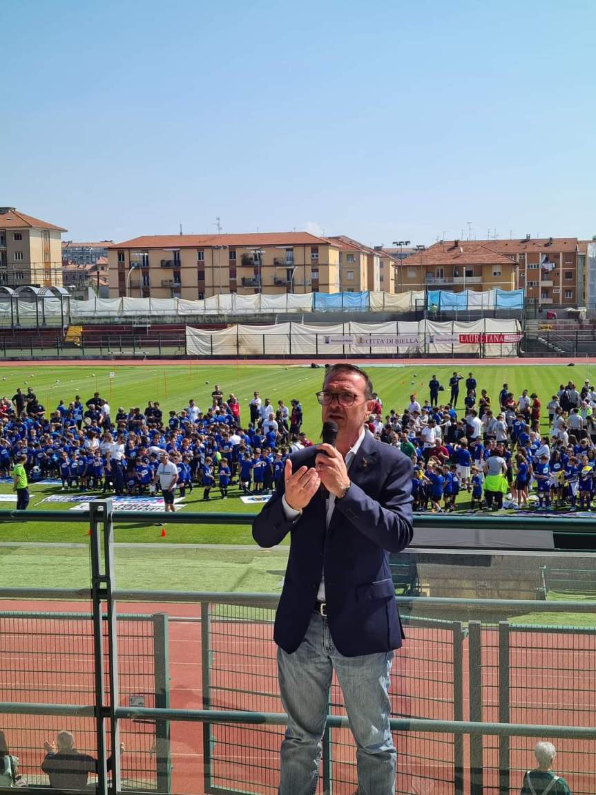 Festa per i giovani calciatori&nbsp;biellesi