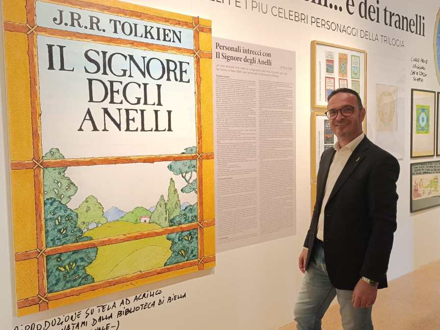 La Mostra del Signore degli Acquerelli anche oggi si può visitare. Lo annuncia il  Museo del Territorio Biellese. ( in foto il consigliere regionale Michele&nbsp;Mosca)