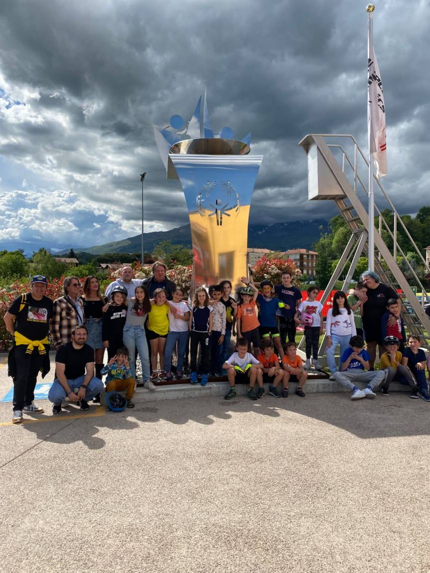 LA GIMKANA IN BICICLETTA PER BAMBINI . DA CASCINA OREMO IL PRIMO EVENTO COLLATERALE AL GRANDE GIRO&nbsp;D’ITALIA